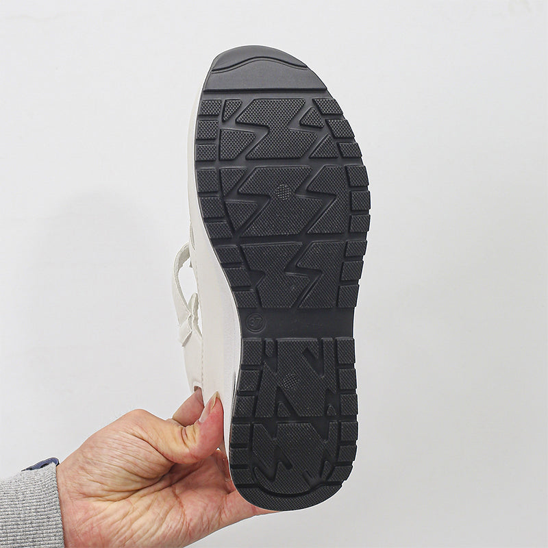 Giselle Ravencourt | Black Platform Gladiator Sandal Sneakers