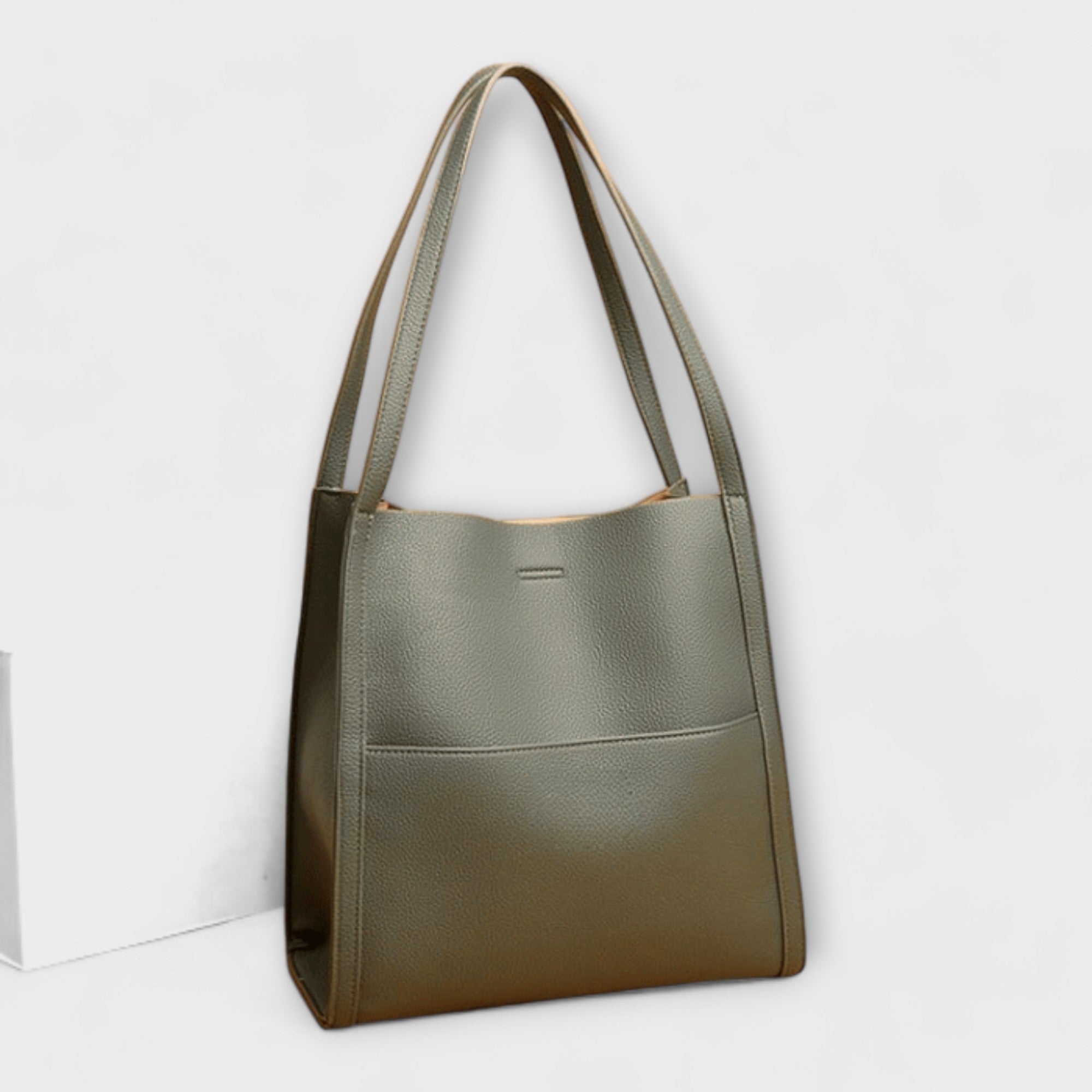 Rosalind Cavalli | Structured Tote Handbag in Cognac