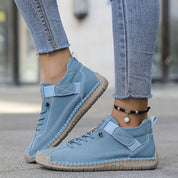 Elspeth Cavendish | Orthopedic Comfort Sneakers in Sage Green