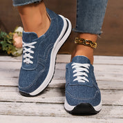 Amélie Fontbrière | Orthopedic Denim Sneakers with Arch Support