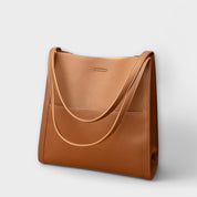 Rosalind Cavalli | Structured Tote Handbag in Cognac