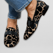 Ottavia Renfrew | Animal Print Orthopedic Loafers