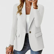 Antoinette Rivière | Classic Black Single-Button Blazer