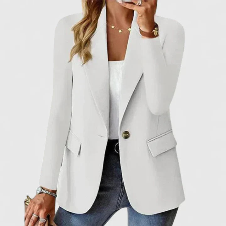 Antoinette Rivière | Classic Black Single-Button Blazer