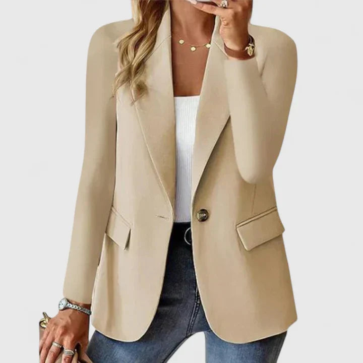 Antoinette Rivière | Classic Black Single-Button Blazer
