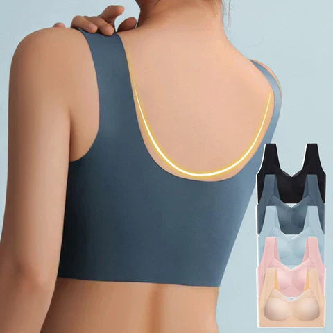 Elaine Beausoleil | Ultra-Comfortable Seamless Bra in Black