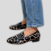 Ottavia Renfrew | Animal Print Orthopedic Loafers