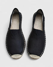 Lucienne Vosburgh | White Canvas Espadrille Loafers