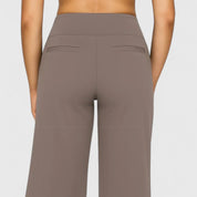 Léontine Beauverne | High-Waist Wide Leg Black Trousers