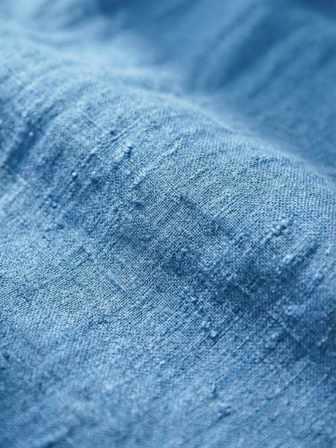 Ceciliane Mortvaux | Women's Linen-Look Drawstring Straight-Leg Trousers