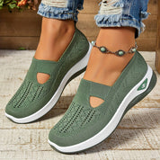 Henriette Vauclaire | Lightweight Knit Slip-On Sneakers for Women