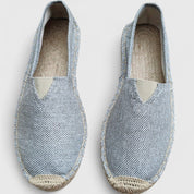 Lucienne Vosburgh | White Canvas Espadrille Loafers