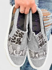 Arabella Kensington | Animal Print Slip-On Orthopedic Loafers