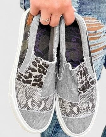 Arabella Kensington | Animal Print Slip-On Orthopedic Loafers