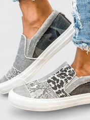 Arabella Kensington | Animal Print Slip-On Orthopedic Loafers