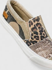 Arabella Kensington | Animal Print Slip-On Orthopedic Loafers