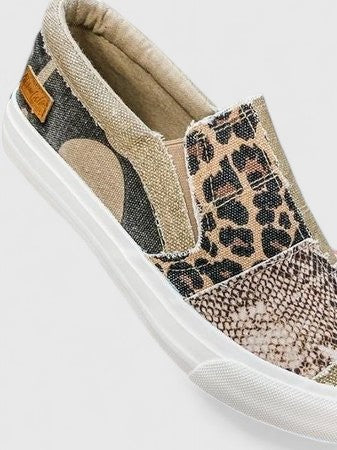 Arabella Kensington | Animal Print Slip-On Orthopedic Loafers