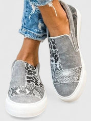 Arabella Kensington | Animal Print Slip-On Orthopedic Loafers