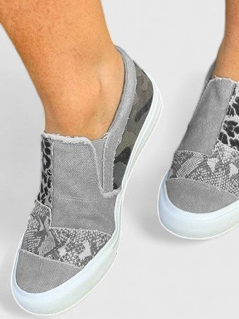 Arabella Kensington | Animal Print Slip-On Orthopedic Loafers
