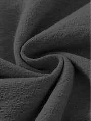 Céleste Vaumoreau | Wide Leg Linen-Look Pants with Smocked Waistband