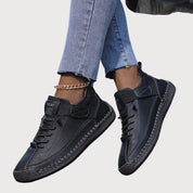 Rosalba Wentford | White Orthopedic Slip-On Sneakers